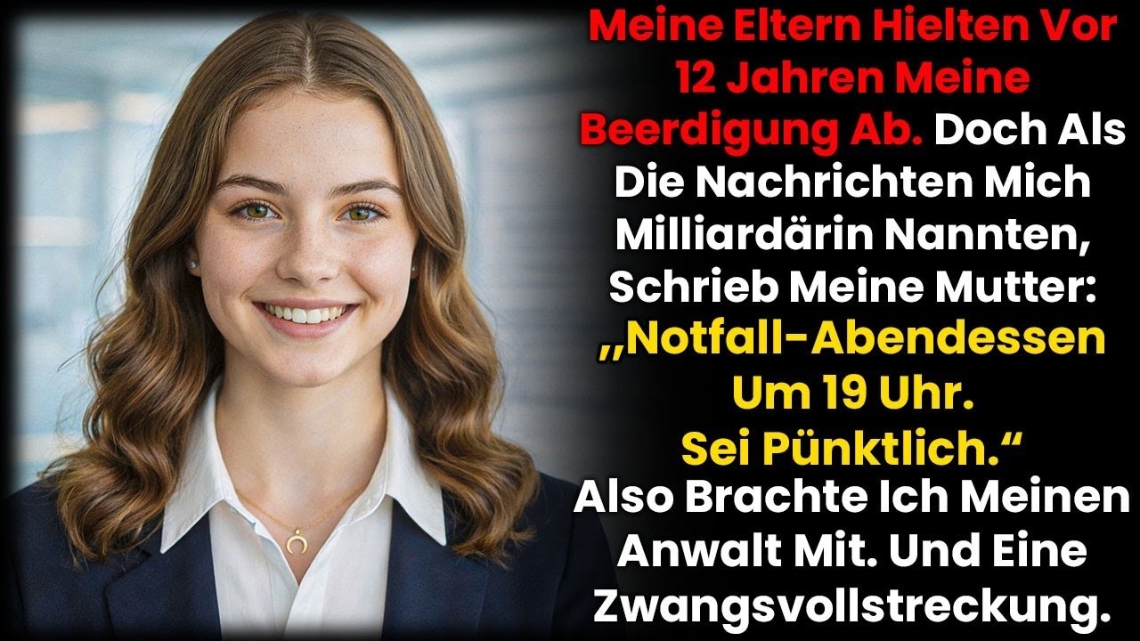 Für Tot Erklärt, 12 Jahre Vergessen. Als Ich Fortune 500 Erreichte, Schrieb Meine Mutter.