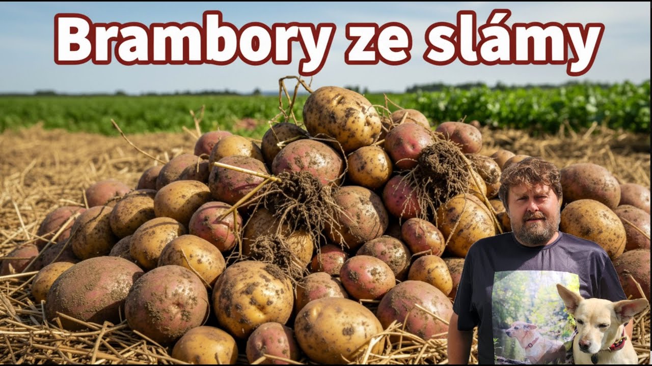 OBŘÍ ÚRODA Brambory ze slámy!, Brambory bez motyky, Úroda, o které se vám ani nezdálo!