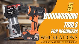Top 5 Budget Power Tools for Beginner Woodworkers