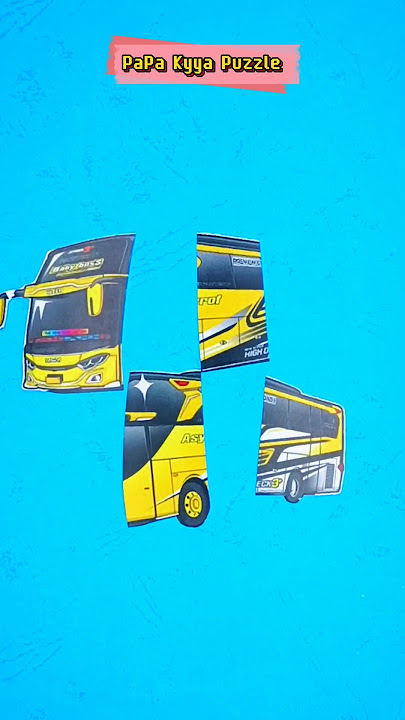 DIY Bus telolet basuri 4️⃣1️⃣ Bus telolet 🇮🇩 Telolet Basuri #shorts #diy #satisfying
