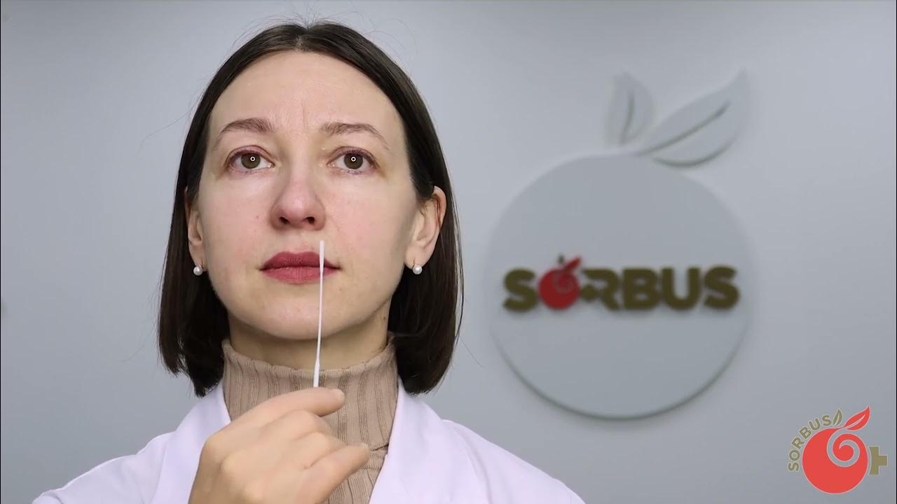Экспресс-тест Sorbus на антиген Covid-19 Инструкция - YouTube