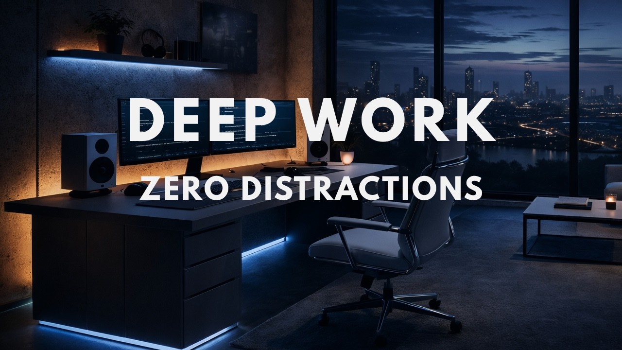 Deep Work Music for Coding & Focus | Zero Distractions Productivity Mix (90 Min)