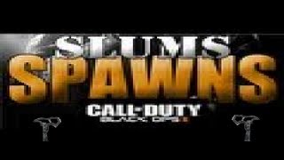 Black ops 2 | Spawn combat axe | Slums