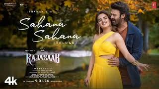 Sahana Sahana | Vishal Mishra, Thaman S & Sruthi Ranjani | The Raja Saab | Romantic Song 🎶✨**