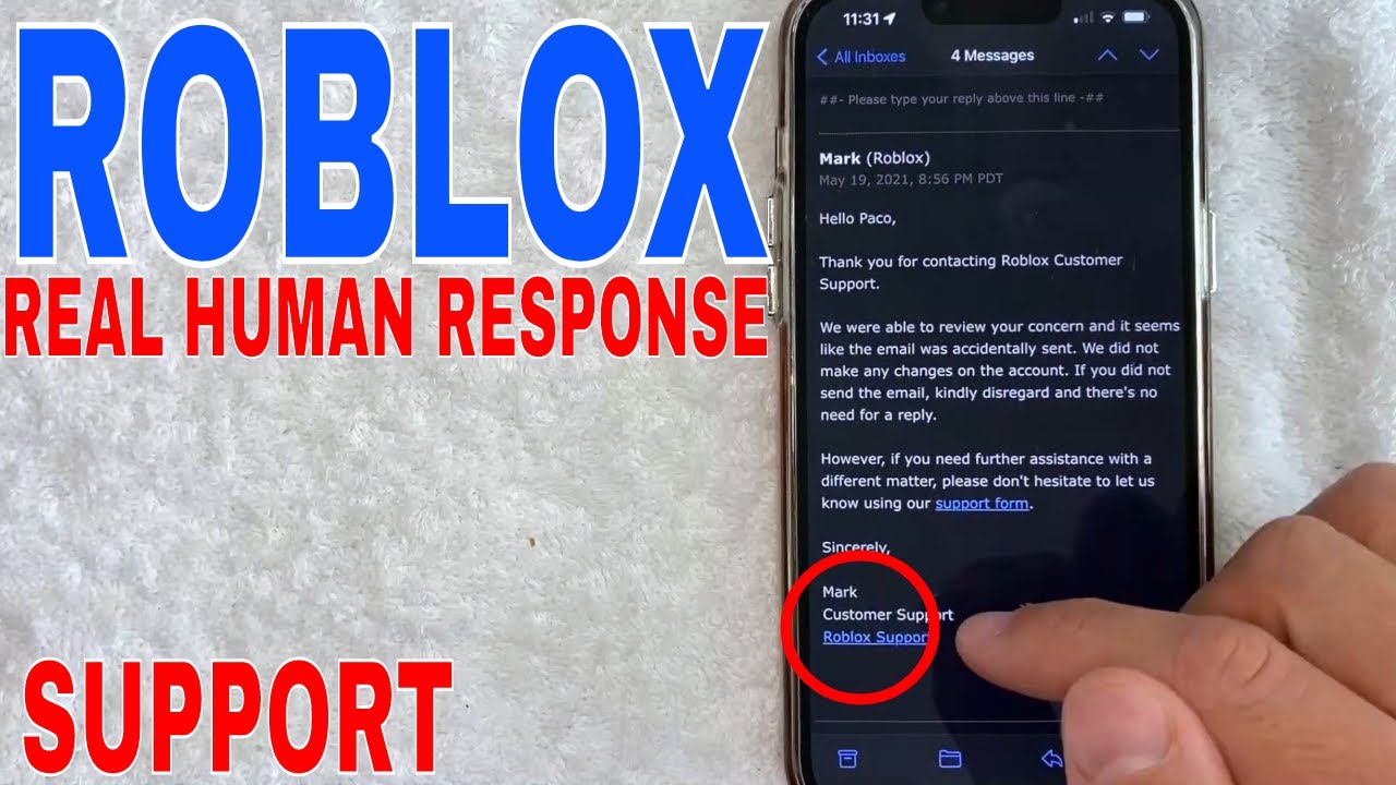 I like how Roblox support says they're gonna respond within 24 hours and  then doesn't do that. : r/roblox