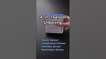 Azoula 4-in-1 sensor unboxing | AZB-S01 #smarthome #zigbee #homeautomation #sensor #smart #foryou
