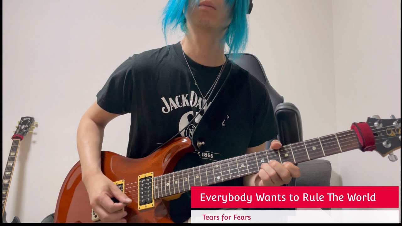 Tears for Fears Everybody Wants to Rule The World Guitar Cover (No