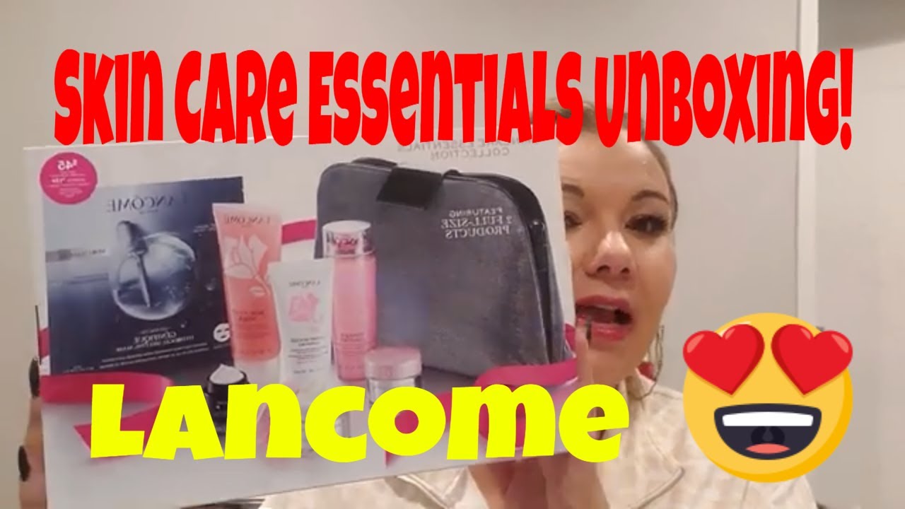 lancome skincare essentials collection