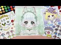 🎊TOYASMR🧝♀️ Hình dán trang điểm phù thủy dễ thương - Cute Witch Makeup Stickers