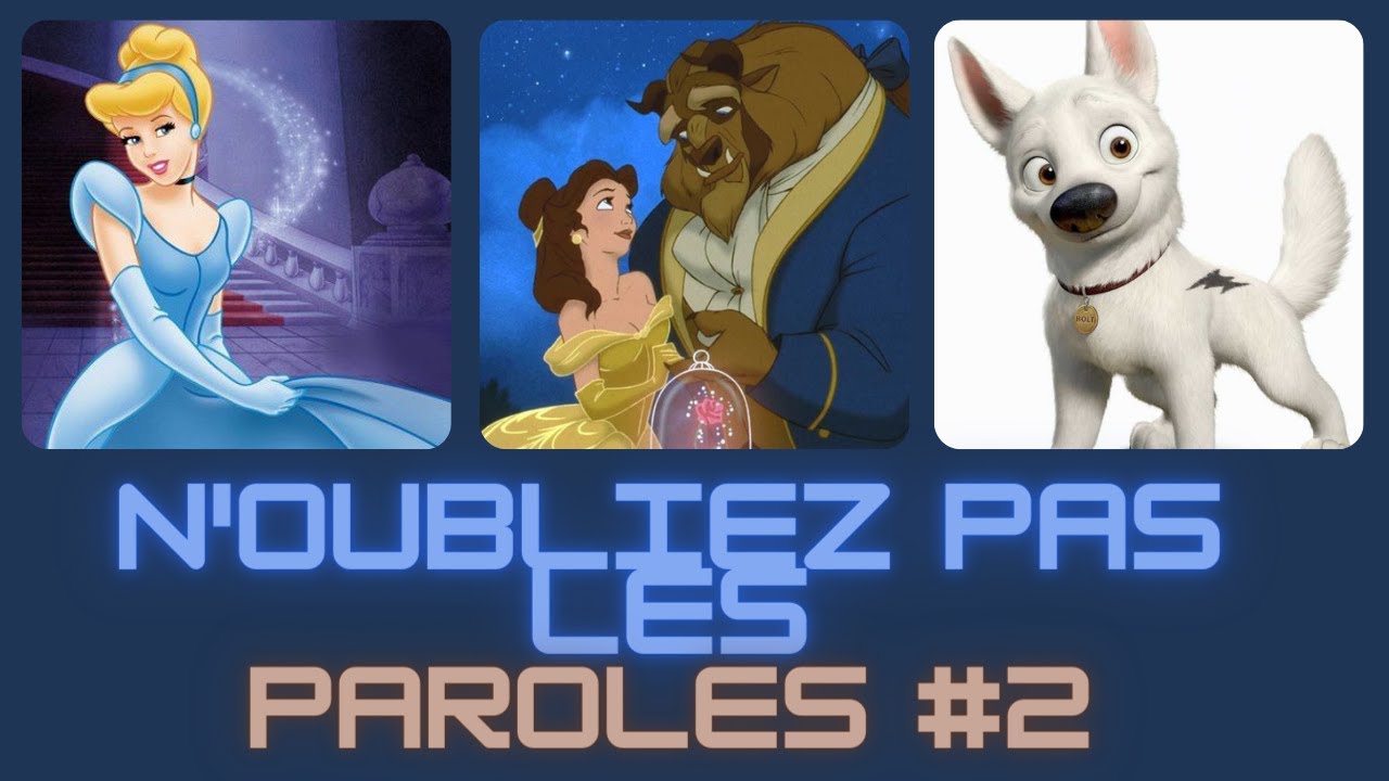 N'oubliez pas les paroles Disney (Expert) | 20 Extraits