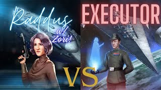 Holdo w/Zori vs Exec Easy Counter In TW | SWGOH