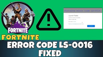 Fortnite error code ls-0016 - fixed (2023) ✅
