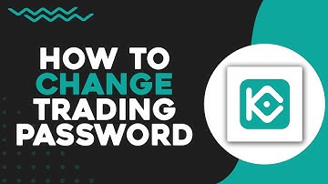 How To Change Trading Password On Kucoin (Quick Tutorial)