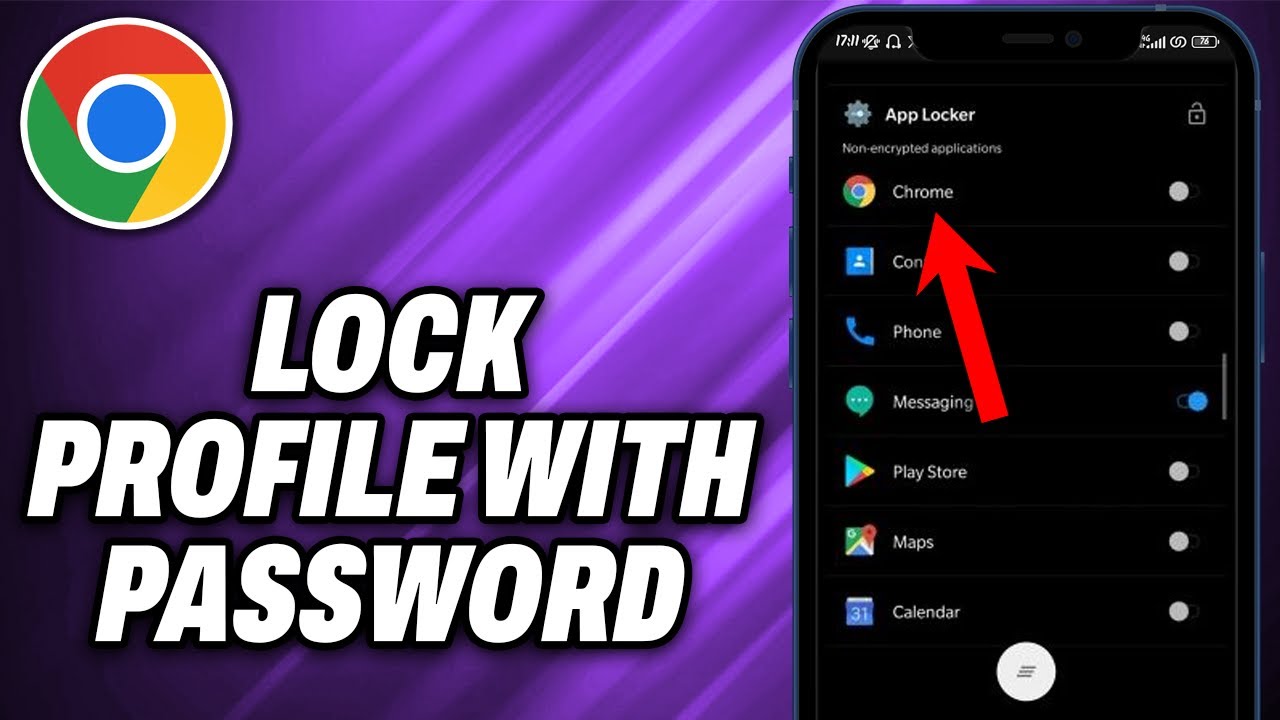 How To Lock Chrome Profile With Password
