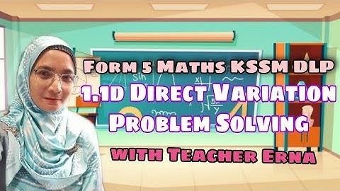 Form 5 Maths1.1d Problem Solving