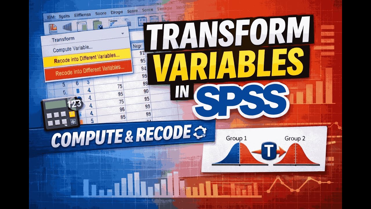 How to Transform Variables in SPSS | Compute, Recode & Prepare Data ...