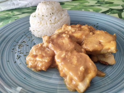POLLO SATAY (Salsa de cacahuetes)🥜🍗
