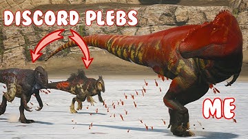 Dealing With Discord Groups! Path of Titans - Officials. PvP Gameplay.