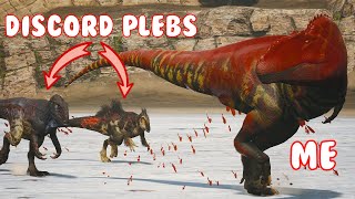Dealing With Discord Groups! Path of Titans - Officials. PvP Gameplay.
