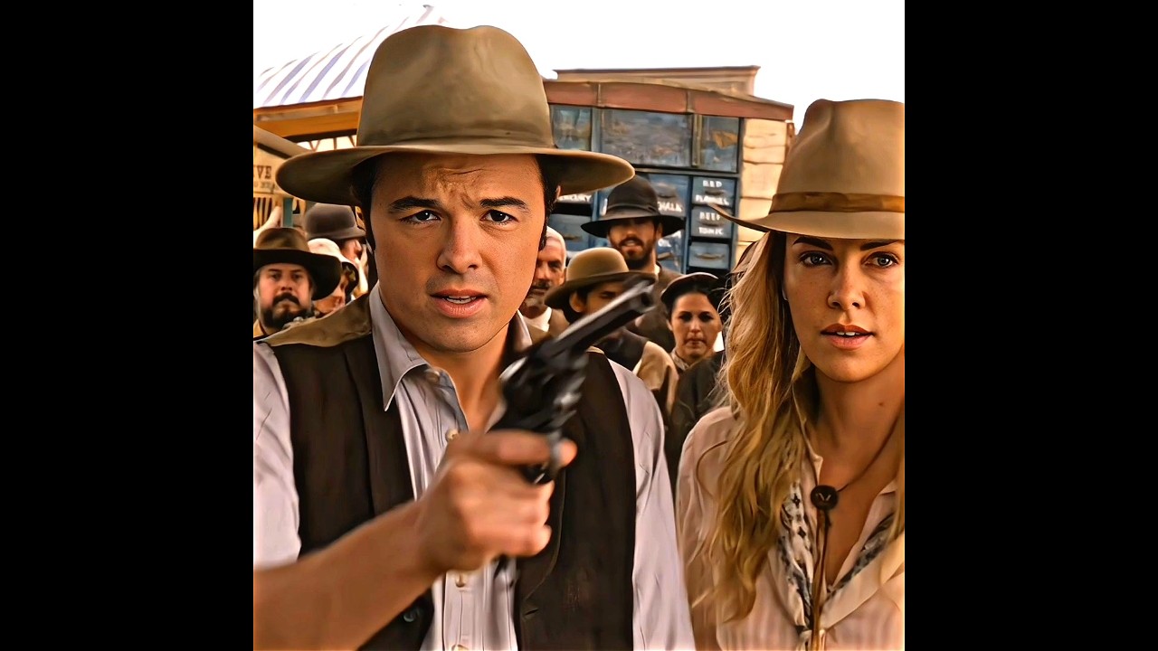 THE GIRL WHO SHOOTS FASTER THAN HER SHADOW 🔫🤠 | A Million Ways to Die in the West | #edit #shorts