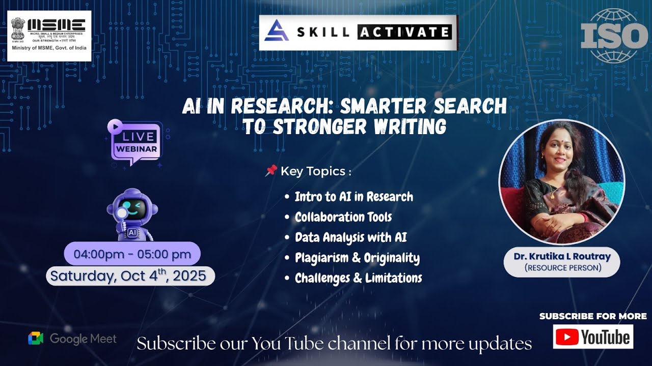 AI in Research: Smarter Search to Stronger Writing