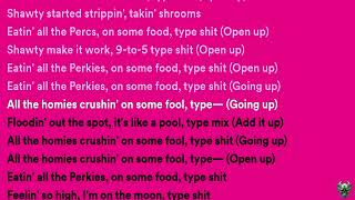 Future, Metro Boomin, Travis Scott, Playboi Carti - Type Shit (Lyrics)