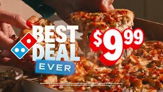 ⚽ Score any pizza - even Stuffed Crust - with any toppings for just $9.99.
