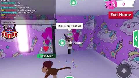 Tour of my house in adopt me roblox