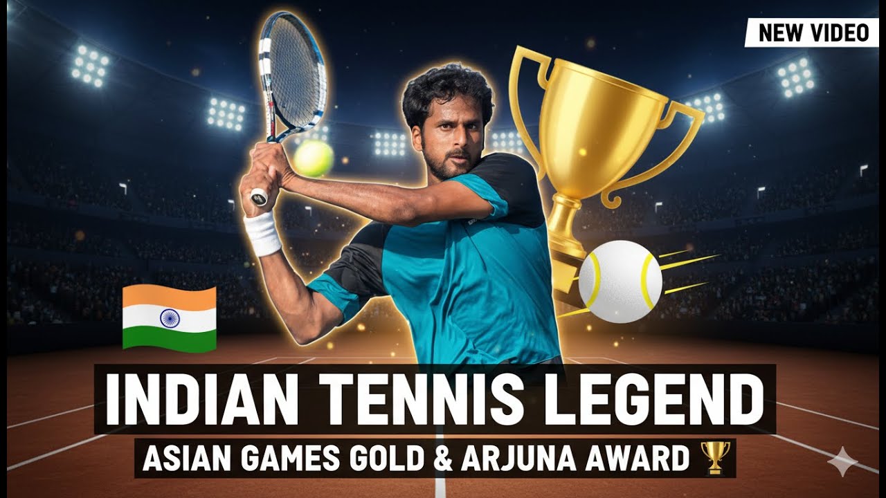 Сакет Минени Биография | Звезда индийского тенниса, золотой призер Азиатских игр и лауреат премии...