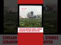 Heavy destruction reported in towns and villages in southern Lebanon!! #Lebanon #Israelwar