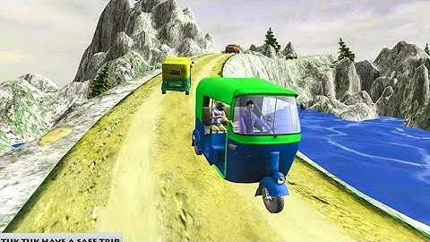 Real Tuk Tuk Auto - Rickshaw  Driving Offroad Games #6 Android Gameplay