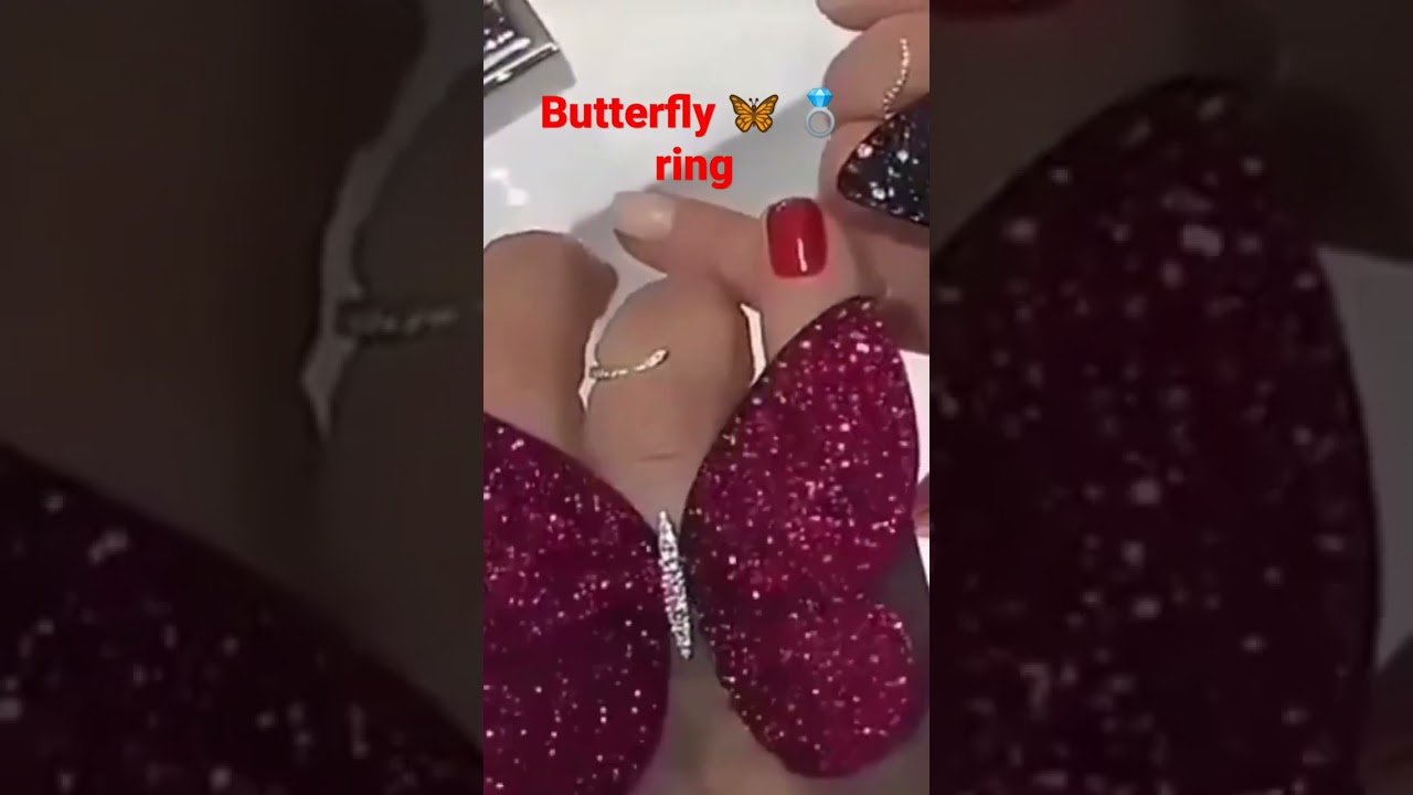 butterfly ring with moving wings 