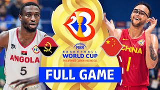 Angola v China | Full Basketball Game