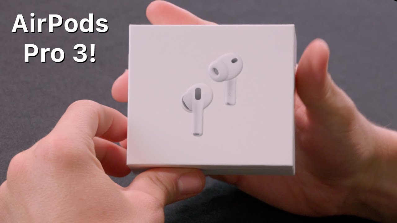 AirPods Pro 3 Unboxing - YouTube