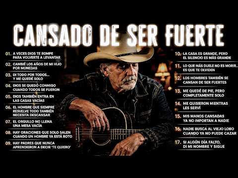 Cover Música para hombres cansados de cargarlo todo solos 💔 | Dark Country en Español