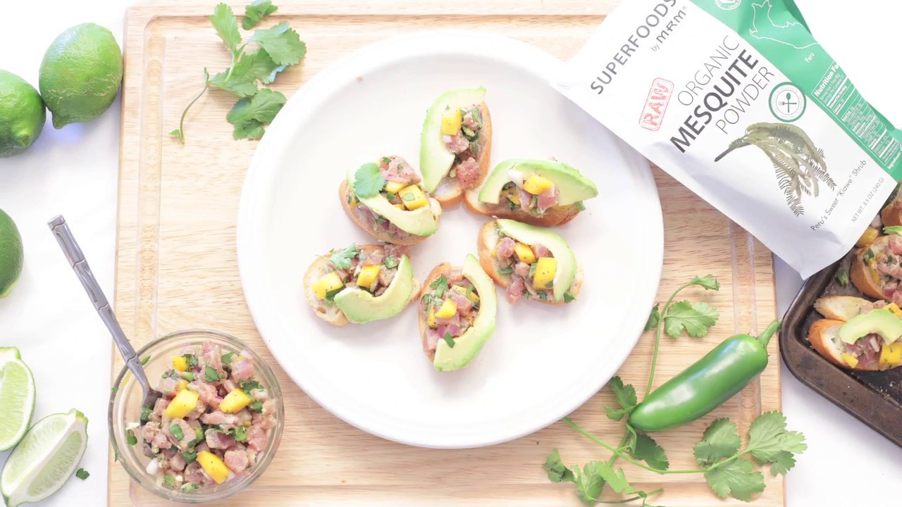 MRM Mesquite Ahi Tuna Ceviche YouTube