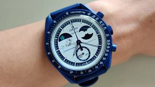 Moonswatch Mission to Earthphase Moonshine Gold Snoopy Edition Review