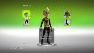 fable 3 avatar awards