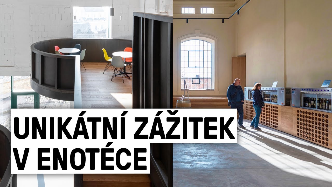 Jedinečná vinotéka se samoobslužným systémem ve Znojmě