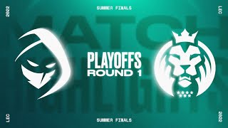 RGE v MAD | Playoffs Round 1 | 2022 LEC Summer