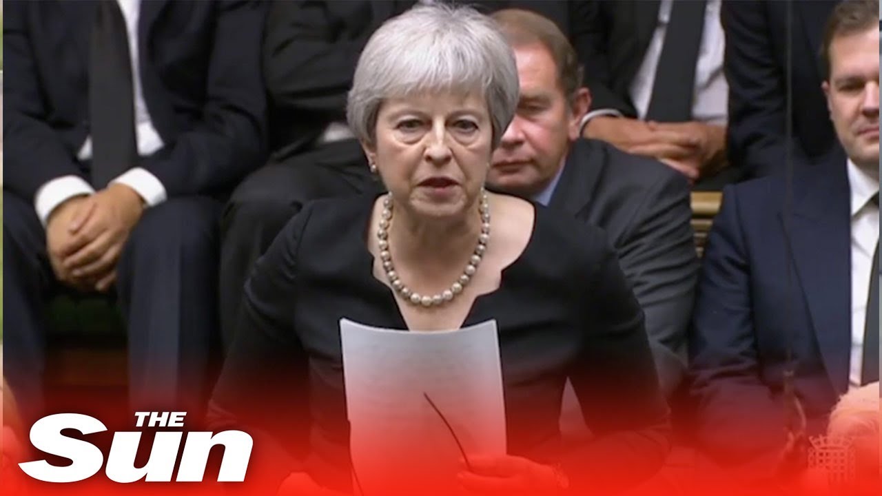 Former Prime Minister Theresa May gives moving tribute to Queen Elizabeth