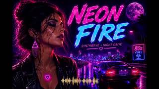Neon Fire 🔥👑 | Romantic Synthwave Night Drive | Dark 80s Retrowave