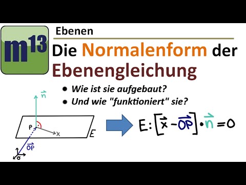 Die Normalenform der