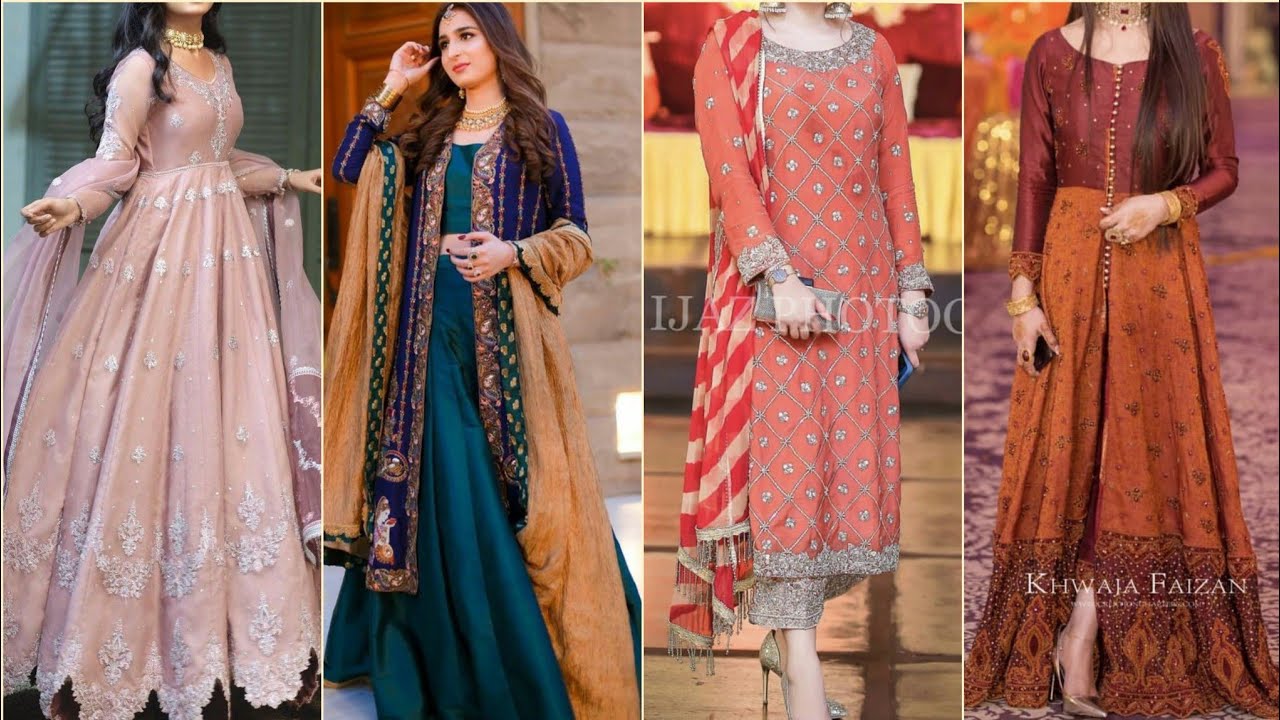 Party Wear Dress Design For Girls Wedding function Elegant dresses