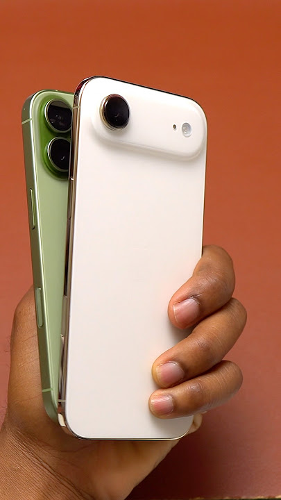 Download lagu iPhone Air vs iPhone 17 Design Differences