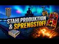 [Folge09/SatisFactory] Stahlproduktion &amp; Sprengstoff.