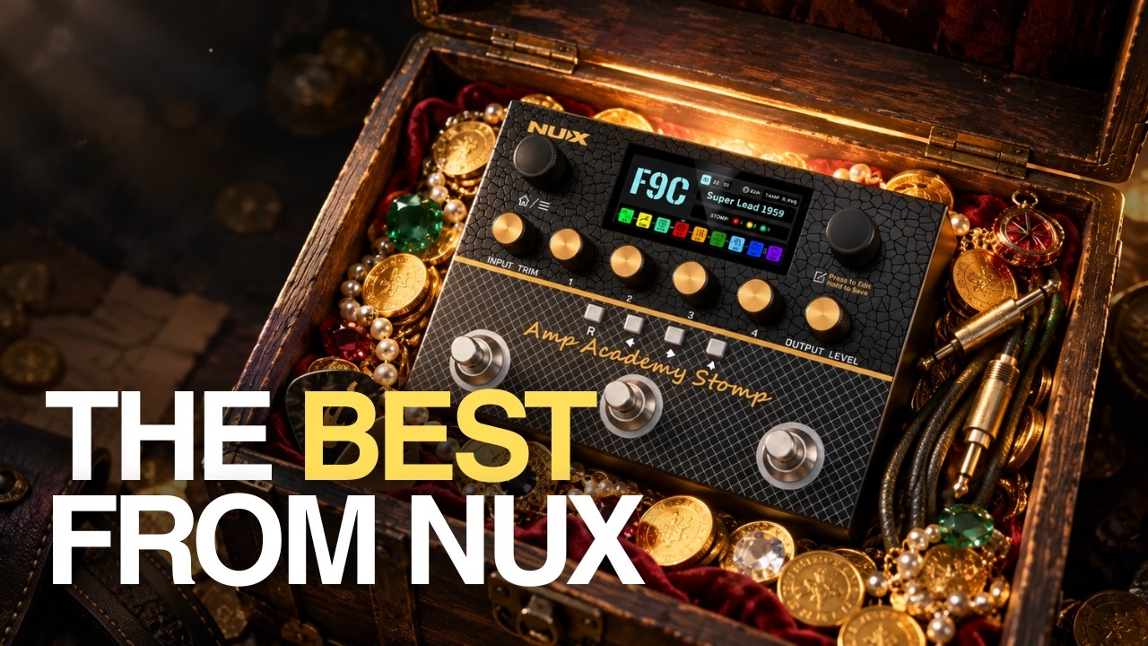 A HIDDEN GEM is finally APPEARING! NU-X Amp Academy Stomp - YouTube A HIDDEN GEM is finally APPEARING! NU-X Amp Academy Stomp - YouTube