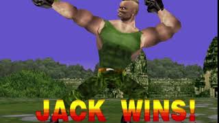 Tekken - Jack Win Poses
