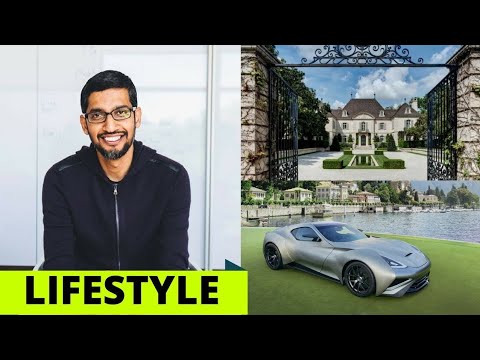 Thumbnail for Sundar Pichai (Google's CEO) Lifestyle House, cars, Salary