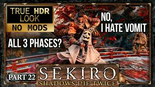 Sekiro 100% Platinum No-Death Guide – True Corrupted Monk &amp; Headless Cheese (Part 22)